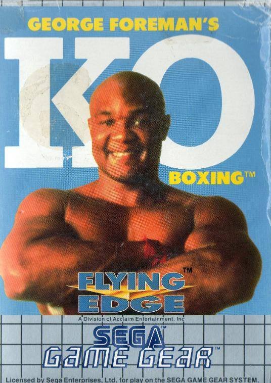 Caratula de George Foreman's KO Boxing para Gamegear