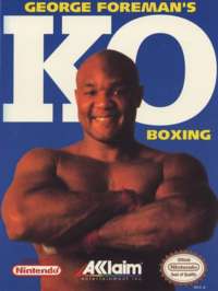 Caratula de George Foreman's KO Boxing para Nintendo (NES)