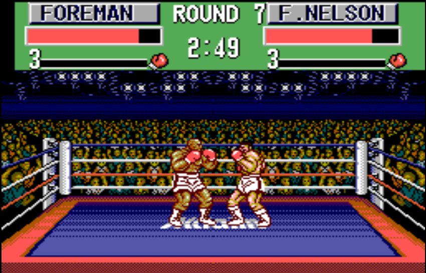 Pantallazo de George Foreman's KO Boxing para Sega Master System