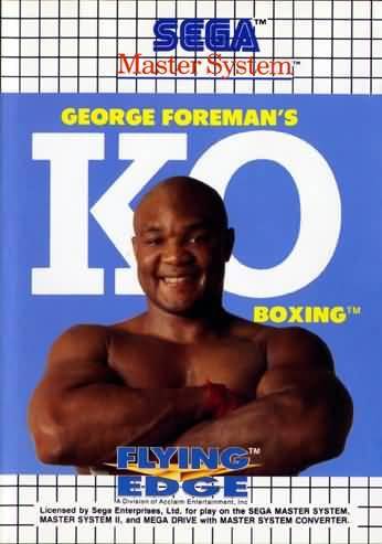 Caratula de George Foreman's KO Boxing para Sega Master System