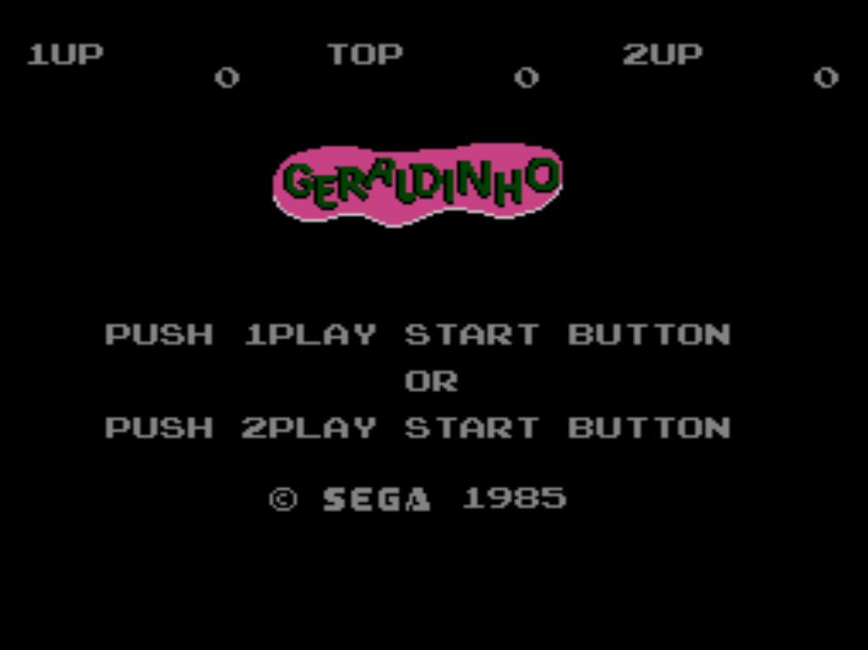 Pantallazo de Geraldinho para Sega Master System