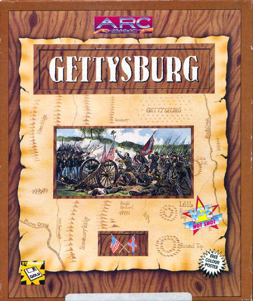 Caratula de Gettysburg para Atari ST