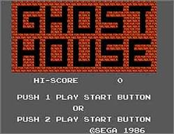Pantallazo de Ghost House para Sega Master System