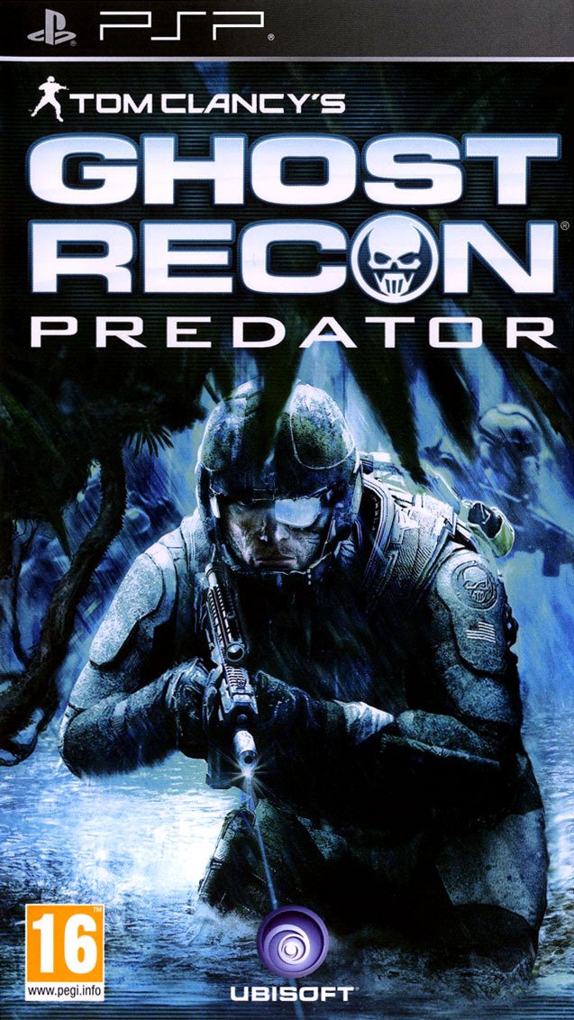 Caratula de Ghost Recon: Predator para PSP