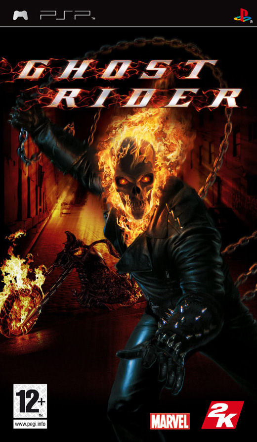 Caratula de Ghost Rider para PSP