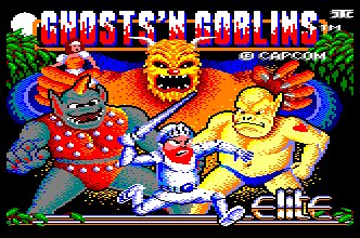 Pantallazo de Ghost'n Goblins para Amstrad CPC