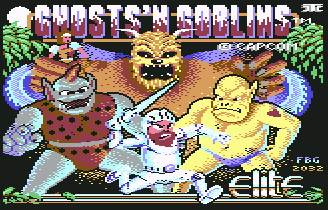 Pantallazo de Ghosts ´N Goblins para Commodore 64