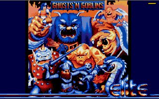 Pantallazo de Ghosts 'n Goblins para Atari ST
