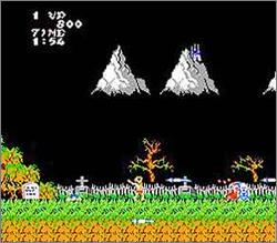 Pantallazo de Ghosts 'n Goblins para Nintendo (NES)