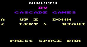 Pantallazo de Ghosts para Amstrad CPC