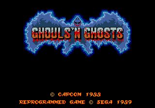 Pantallazo de Ghouls 'n Ghosts para Sega Megadrive