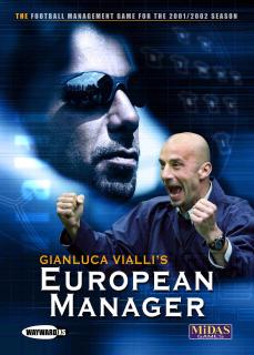 Caratula de Gianluca Vialli's European Manager para PC