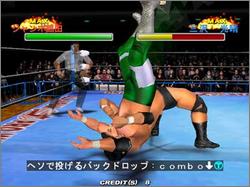 Pantallazo de Giant Gram 2000: All Japan Pro Wrestling 3 para Dreamcast