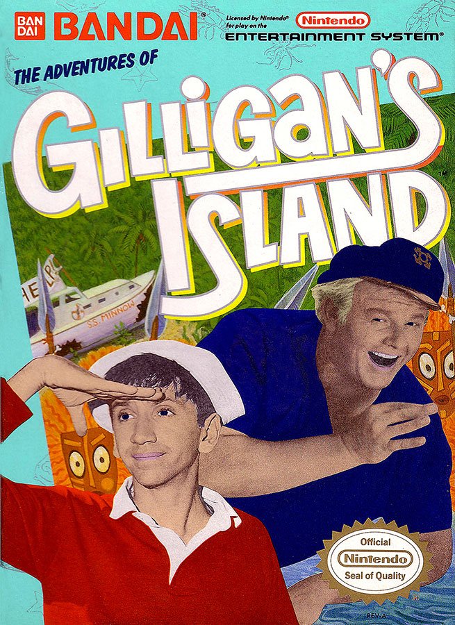 Caratula de Gilligan's Island para Nintendo (NES)