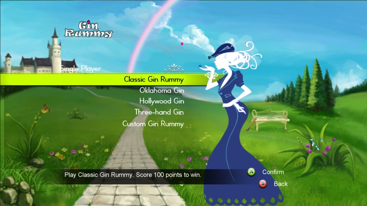 Pantallazo de Gin Rummy (Xbox Live Arcade) para Xbox 360