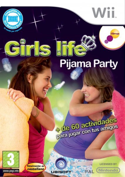 Caratula de Girls Life: Pijama Party para Wii