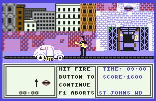Pantallazo de Give my Regards to Broad Street para Commodore 64