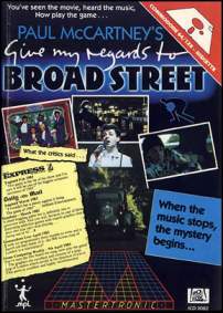Caratula de Give my Regards to Broad Street para Commodore 64