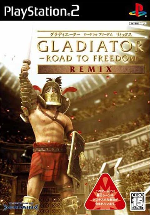 Caratula de Gladiator: Road to the Freedom Remix (Japonés) para PlayStation 2