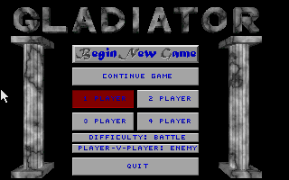Pantallazo de Gladiator para PC