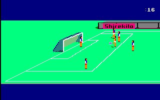 Pantallazo de Glen Hoddle Soccer para Amstrad CPC