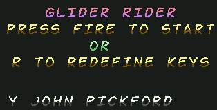 Pantallazo de Glider Rider para Commodore 64