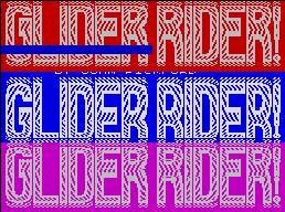 Pantallazo de Glider Rider para Spectrum
