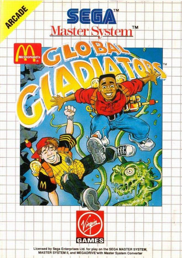 Caratula de Global Gladiators para Sega Master System