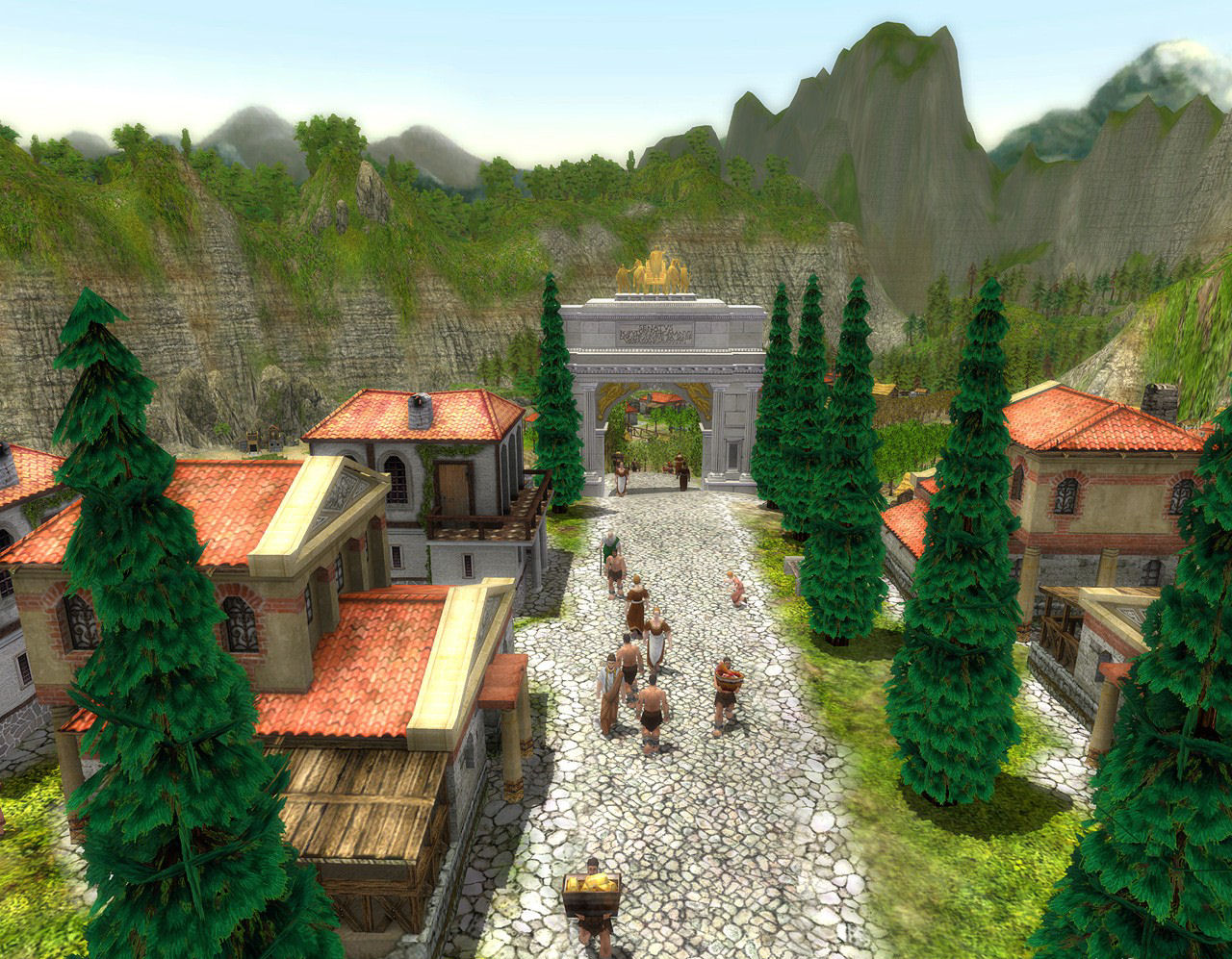 Pantallazo de Glory of The Roman Empire para PC