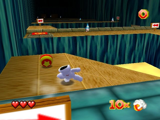 Pantallazo de Glover para Nintendo 64