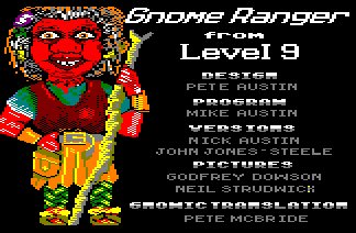 Pantallazo de Gnome Ranger para Amstrad CPC