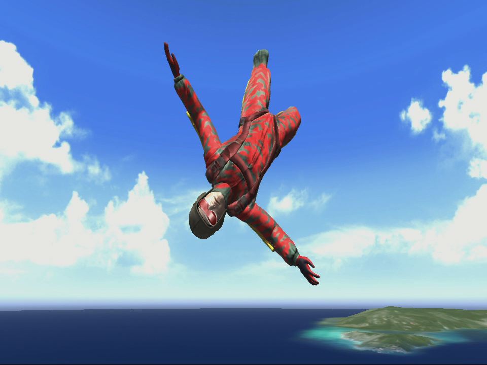 Pantallazo de Go! Sports Sky Diving para PlayStation 3