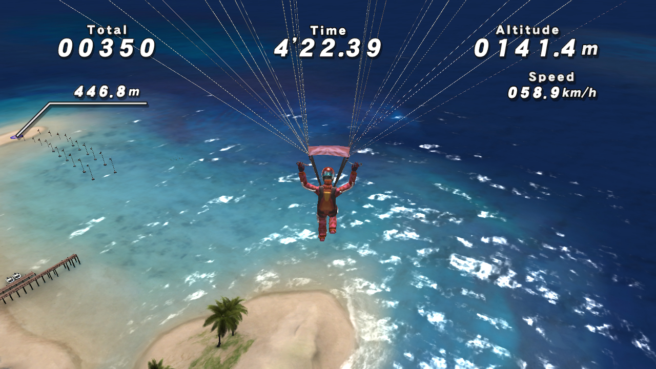 Pantallazo de Go! Sports Sky Diving para PlayStation 3