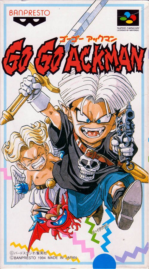 Caratula de Go Go Ackman (Japonés) para Super Nintendo
