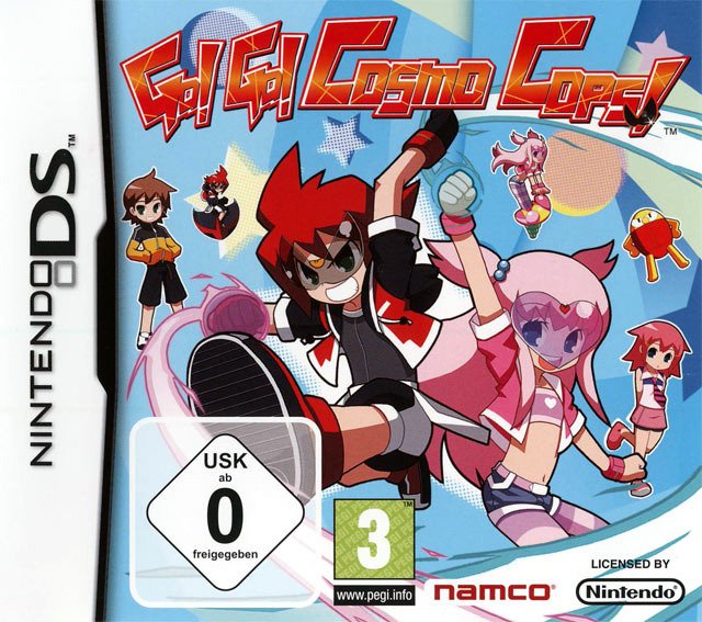 Caratula de Go Go Cosmo Cops! para Nintendo DS