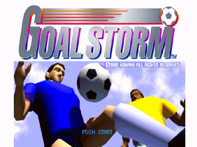 Pantallazo de Goal Storm para PlayStation