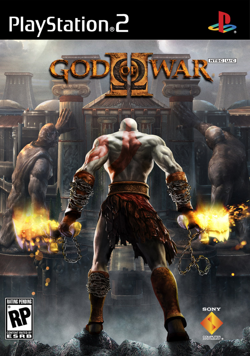 MEGAPOST-juegos ps2 Caratula+God+of+War+II