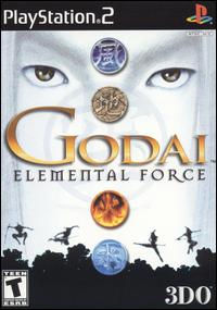 Caratula de Godai: Elemental Force para PlayStation 2
