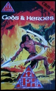 Caratula de Gods & Heroes para Commodore 64