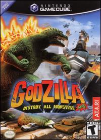 Caratula de Godzilla: Destroy All Monsters Melee para GameCube