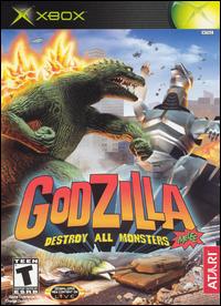 Caratula de Godzilla: Destroy All Monsters Melee para Xbox
