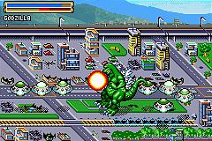 Pantallazo de Godzilla: Domination! para Game Boy Advance
