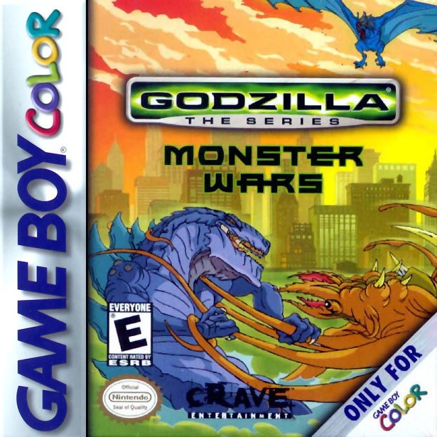 Caratula de Godzilla: The Series -- Monster Wars para Game Boy Color