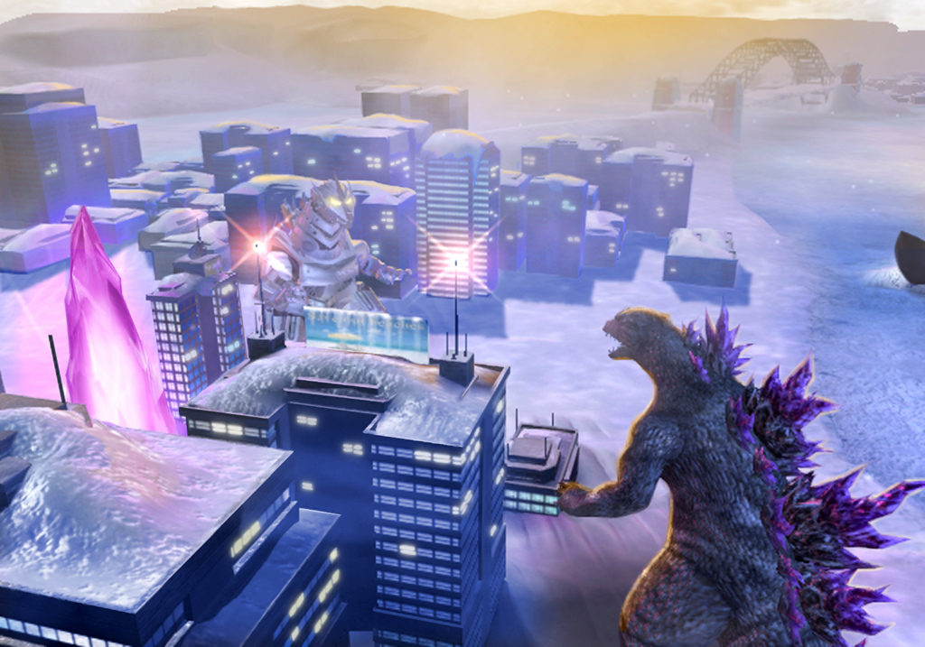 Pantallazo de Godzilla: Unleashed para Wii