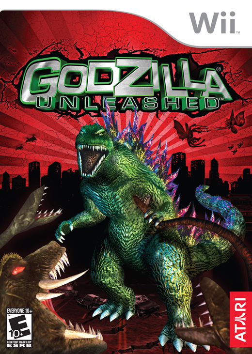 Caratula de Godzilla: Unleashed para Wii