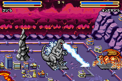Pantallazo de Godzilla - Kaijuu Dairantou Advance (Japonés) para Game Boy Advance