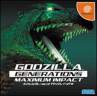 Caratula de Godzilla Generations: Maximum Impact para Dreamcast