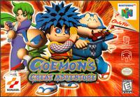 Caratula de Goemon's Great Adventure para Nintendo 64
