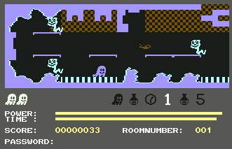 Pantallazo de Gogo the Ghost para Commodore 64