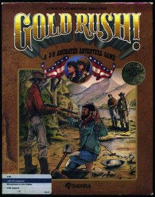 Caratula de Gold Rush! para Atari ST